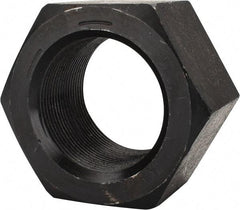 Value Collection - 2-12 UN Steel Right Hand Hex Nut - 3-1/8" Across Flats, 1-23/32" High, Uncoated - Best Tool & Supply