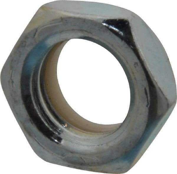 Value Collection - 3/4-10 UNC Grade 2 Hex Lock Nut with Nylon Insert - 1-1/16" Width Across Flats, 13/32" High, Zinc-Plated Finish - Best Tool & Supply