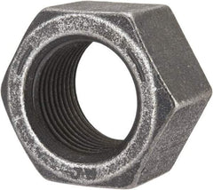 Value Collection - 1-1/8 - 12 UNF Steel Right Hand Hex Nut - 1-11/16" Across Flats, 0.999" High, Uncoated - Best Tool & Supply