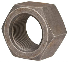 Value Collection - 1-1/4 - 12 UNF Steel Right Hand Hex Nut - 1-7/8" Across Flats, 1.094" High, Uncoated - Best Tool & Supply