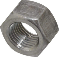 Value Collection - 1/2-20 UNF Steel Right Hand Hex Nut - 3/4" Across Flats, 7/16" High, Uncoated - Best Tool & Supply