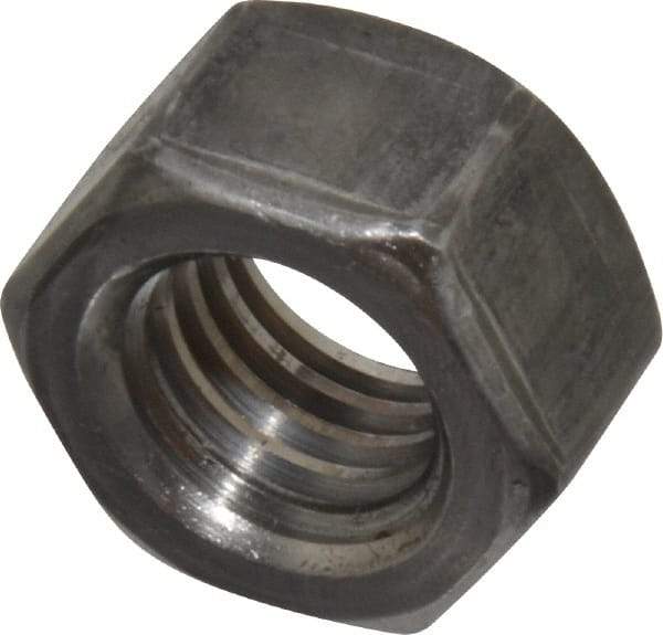 Value Collection - 5/8-11 UNC Steel Right Hand Hex Nut - 15/16" Across Flats, 35/64" High, Uncoated - Best Tool & Supply