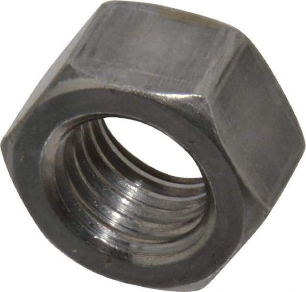 Value Collection - 3/4-10 UNC Steel Right Hand Hex Nut - 1-1/8" Across Flats, 41/64" High, Uncoated - Best Tool & Supply