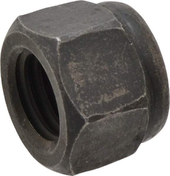 Value Collection - 5/8-11 UNC Grade 8 Hex Lock Nut with Nylon Insert - 15/16" Width Across Flats, 3/4" High, Uncoated - Best Tool & Supply