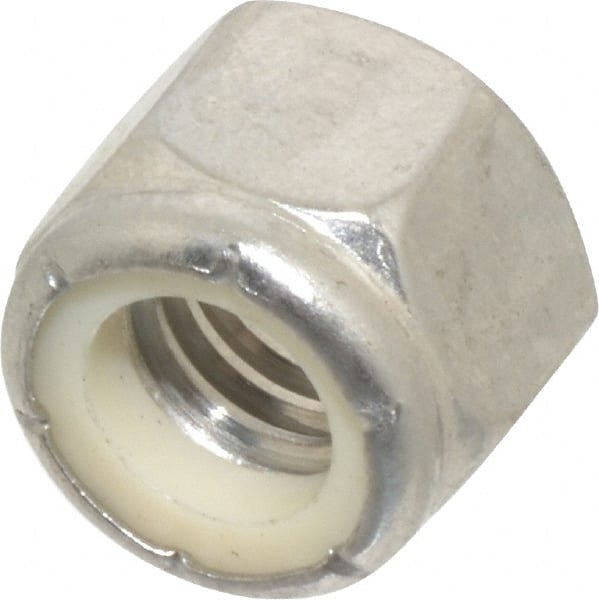 Value Collection - 3/8-16 UNC 316 Hex Lock Nut with Nylon Insert - Best Tool & Supply