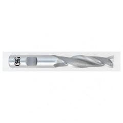 3/4 Dia. x 4-1/2 Overall Length 2-Flute Square End HSS-CO SE End Mill-Round Shank-Center Cutting-Uncoated - Best Tool & Supply