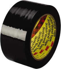 3M - 36 Yds. x 2", Black Polyethylene Film Tape - 483 Series, 5 mil Thick, 10 Lb./Inch Tensile Strength - Best Tool & Supply