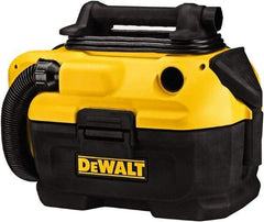 DeWALT - 2 Gal Plastic Tank, Electric & Battery Powered Wet/Dry Vacuum - 120 VAC & 18/20 Volt, 5' Hose Fitting, Cordless, HEPA Filter, Accessories Included - Best Tool & Supply