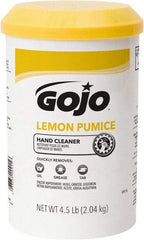 GOJO - 4.5 Lb Dispenser Refill Cream Waterless Hand Cleaner - White, Lemon Scent - Best Tool & Supply