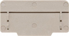 Cooper Bussmann - 2" High x 1.8" Long, Terminal Block Partition Plate - Use with DP150 Series Terminal Blocks - Best Tool & Supply