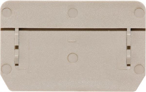 Cooper Bussmann - 2" High x 1.8" Long, Terminal Block Partition Plate - Use with DP100 Series Terminal Blocks - Best Tool & Supply