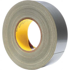 3M - 60 Yd x 2" x 11.7 mil Silver Polyethylene Cloth Duct Tape - Best Tool & Supply