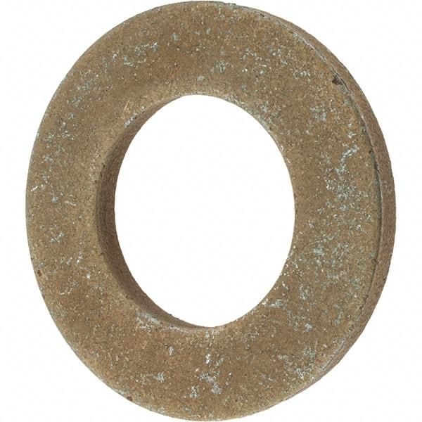 Value Collection - 1-1/4" Screw, Grade 8 Steel SAE Flat Washer - Zinc Yellow Dichromate Finish - Best Tool & Supply