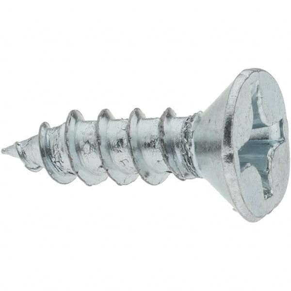 Value Collection - Sheet Metal Screws; System of Measurement: Inch ; Head Type: Flat ; Screw Size: #12 ; Length (Inch): 3/4 ; Drive Type: Phillips ; Material: Steel - Exact Industrial Supply