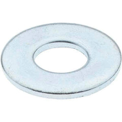 Value Collection - 5/16" Screw, Steel USS Flat Washer - 3/8" ID x 7/8" OD, 3/32" Thick, Zinc-Plated Finish - Best Tool & Supply