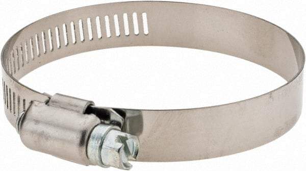 Value Collection - SAE Size 36, 1-13/16 to 2-3/4" Diam, Stainless Steel Worm Drive Clamp - 1/2" Wide - Best Tool & Supply