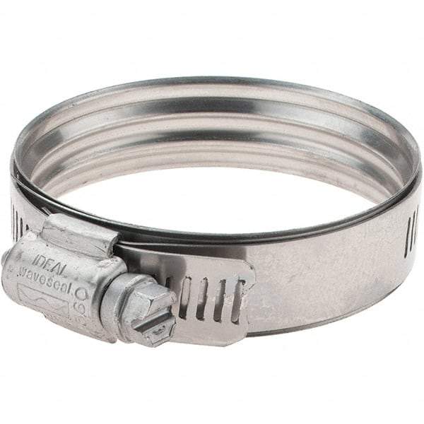 IDEAL TRIDON - SAE Size 36, 43 to 65mm Diam, Stainless Steel 360° Worm Drive Clamp - Best Tool & Supply