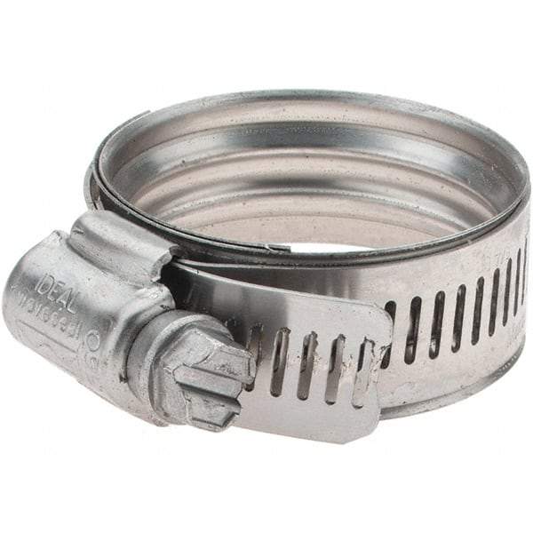 IDEAL TRIDON - SAE Size 22, 29 to 43mm Diam, Stainless Steel 360° Worm Drive Clamp - Best Tool & Supply