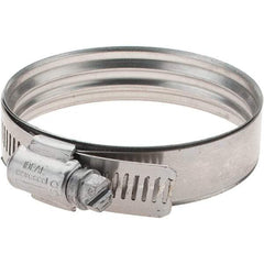 IDEAL TRIDON - SAE Size 40, 46 to 71mm Diam, Stainless Steel 360° Worm Drive Clamp - Best Tool & Supply