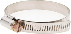 Value Collection - SAE Size 48, 2-9/16 to 3-1/2" Diam, Stainless Steel Worm Drive Clamp - 1/2" Wide - Best Tool & Supply