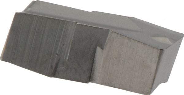 Iscar - 400E040GIP Grade IC20, 4mm Cutting Width Carbide Grooving Insert - 13mm Max Depth of Cut, Neutral, 0.4mm Corner Radius, Uncoated - Best Tool & Supply