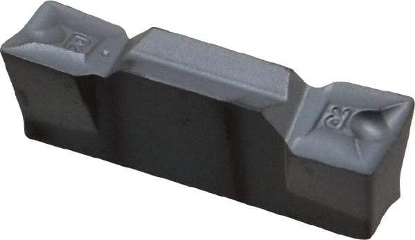 Iscar - 5004HFPR Grade IC354, 5mm Cutting Width Carbide Grooving Insert - 2.5mm Max Depth of Cut, Right Hand, 0.4mm Corner Radius, TiCN Finish - Best Tool & Supply