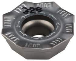 Iscar - OEMT060405 76 Grade IC328 Carbide Milling Insert - TiCN Finish, 0.1866" Thick, 0.5618" Inscribed Circle, 0.5mm Corner Radius - Best Tool & Supply