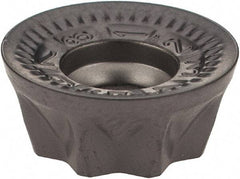 Iscar - R90MT43 RM Grade IC950 Carbide Milling Insert - TiAlN Finish, 0.213" Thick, 1/2" Inscribed Circle - Best Tool & Supply