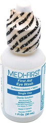 Medique - 1 oz Eyewash Solution Liquid - Comes in Bottle, Sterile - Best Tool & Supply