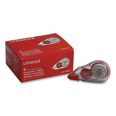 UNIVERSAL - Correction Fluid & Tape Type: Correction Tape Non-Refillable Tape Size: 1/5 x 315" - Best Tool & Supply