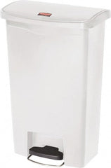 Rubbermaid - 13 Gal Rectangle Unlabeled Trash Can - Exact Industrial Supply