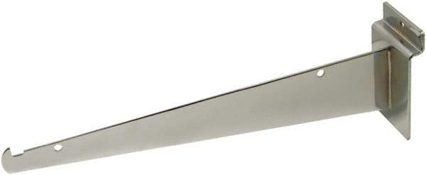 ECONOCO - Chrome Coated Shelf Bracket - 8" Long - Best Tool & Supply