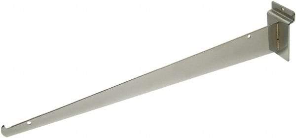 ECONOCO - Chrome Coated Shelf Bracket - 16" Long - Best Tool & Supply