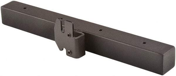 ECONOCO - Black Matte Finish Shelf Bracket - 12" Long - Best Tool & Supply