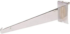 ECONOCO - Chrome Coated Shelf Bracket - 12" Long - Best Tool & Supply