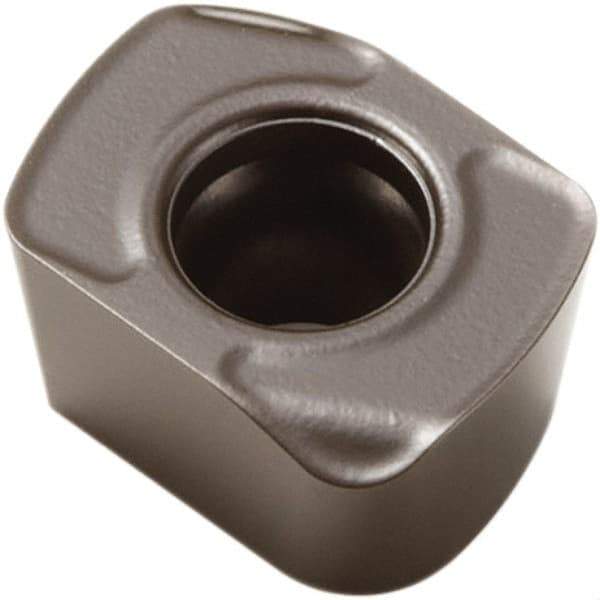 Seco - LPHT05T210 Grade MM4500 Carbide Milling Insert - TiCN/Al2O3 Finish, 1/8" Thick, 1/4" Inscribed Circle - Best Tool & Supply