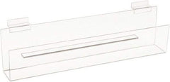 ECONOCO - 16" Wide x 2" Deep x 4" High, Acrylic Greeting Card Shelf - Clear - Best Tool & Supply