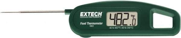 Extech - Digital & Glass Pocket Thermometers Type: Pocket Digital Thermometers Minimum Temperature (C): -40 - Best Tool & Supply