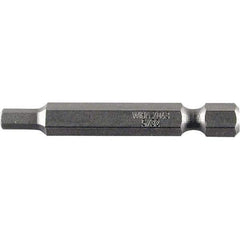 Wiha - 3mm Hex Power Bit - 1/4" Drive, 50mm OAL - Best Tool & Supply