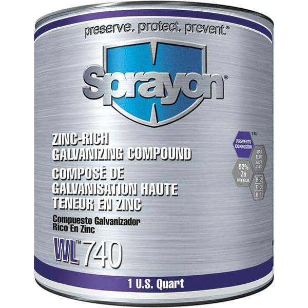 Sprayon - 32 oz Zinc Cold Galvanizing Compound - Comes in Can - Best Tool & Supply