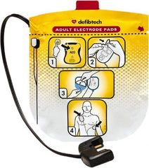 Defibtech - Adult CPR Pad - Compatible With Lifeline VIEW AED - Best Tool & Supply