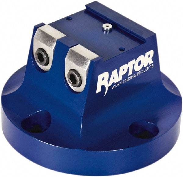 Raptor Workholding - 1-1/2" Jaw Width, 3" High Dovetail Vise - For Use with 4 & 5 Axis Workholding Systems - Best Tool & Supply