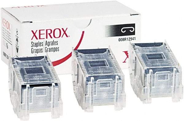 Xerox - 3.12" Leg Length, Steel Staples-Cartridge - 30 Sheet Capacity, For Use with Xerox 7760/4150 - Best Tool & Supply