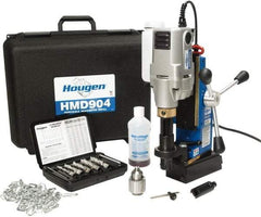 Hougen - 2" Travel, Portable Magnetic Drill Press - 450 RPM, 8 Amps, 1.25 hp, 920 Watts - Best Tool & Supply