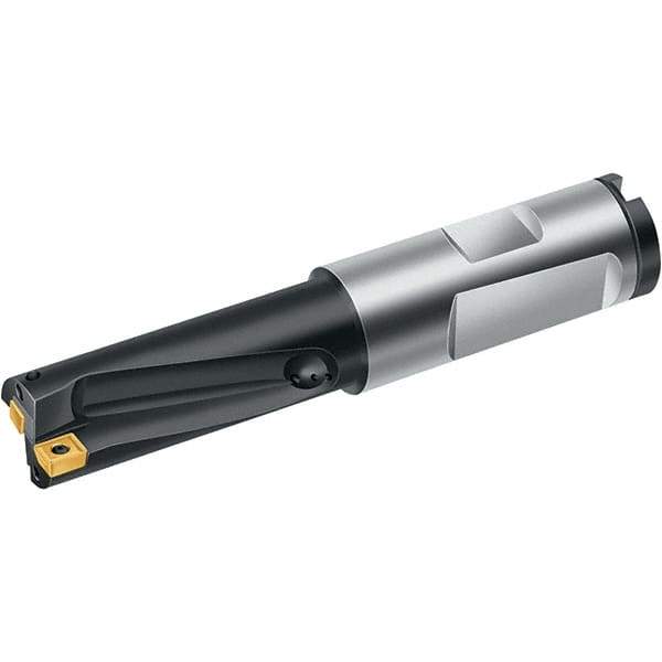 Walter - 34mm Max Drill Depth, 2xD, 17mm Diam, Indexable Insert Drill - 2 Inserts, 16mm Shank Diam, Combination Shank - Best Tool & Supply