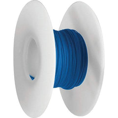 OK Industries - 30 AWG, 1 Strand, 304 m OAL, Copper Hook Up Wire - Blue Kynar Jacket - Best Tool & Supply