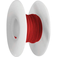 OK Industries - 30 AWG, 1 Strand, 304 m OAL, Copper Hook Up Wire - Red Kynar Jacket - Best Tool & Supply