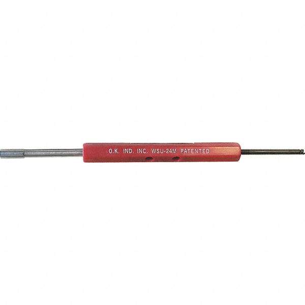 OK Industries - 24 AWG, Plastic, Hand Turning Wire Wrapping and Unwrapping Tool - Noninsulated, 1-1/2 Inch Deep - Best Tool & Supply