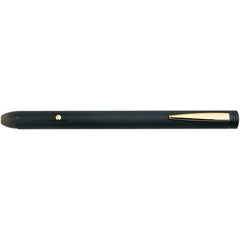 Quartet - Metal Pen Size Laser Pointer - Black, 2 AAA Batteries Included - Best Tool & Supply