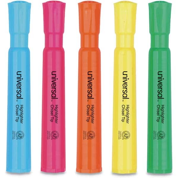 UNIVERSAL - Markers & Paintsticks Type: Highlighters Color: Assorted - Best Tool & Supply